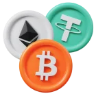 All cryptocurrencies are supported at Diamond 7 Online Casino